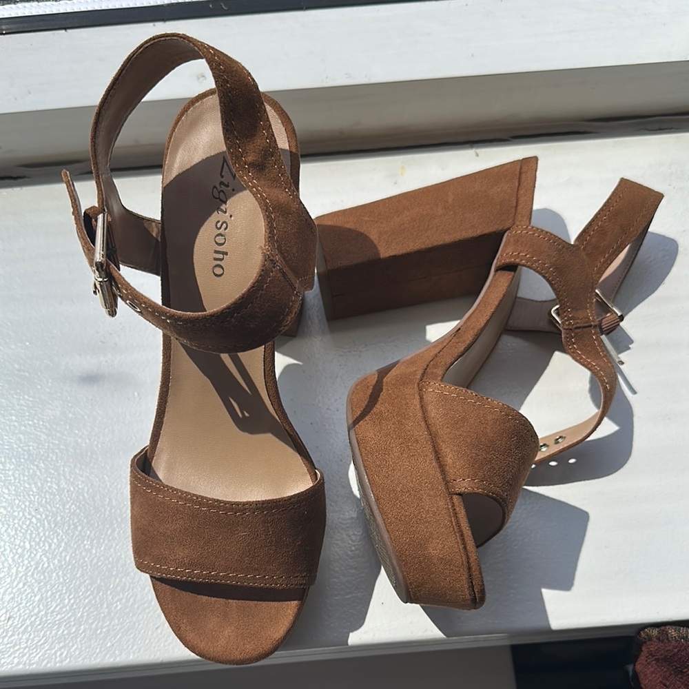 Zigi Soho Brown Platform Shoes